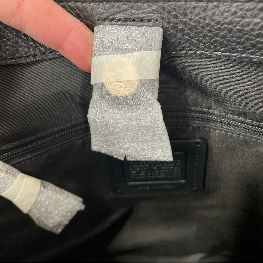 Coach Black Leather Hobo Bag - Picture 7 of 13